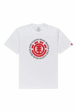 Element T Shirt Imprimé Optic White Homme