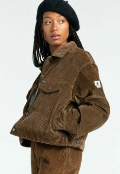 Element Femme Veste Mi Saison Teak -Element Soldes 89cd75de64ff43ba95983bfba4e6d22a