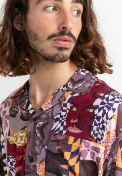 Element Homme RESORT KURZÄRMLIGES Chemise Behind The Gaze -Element Soldes 8edace11fc894f84a0a4f06130d5adb4