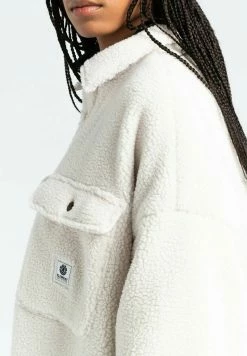 Element MANITOBA PILE Manteau Court Natural Femme -Element Soldes 8fe48c3aecc74df883ae153f2bf02fec