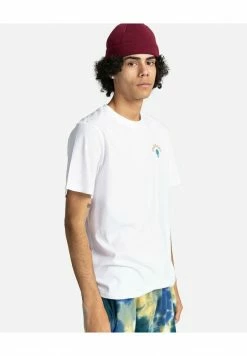 Element T Shirt Imprimé White Homme -Element Soldes 931b03988ff640959a3704458b6af269