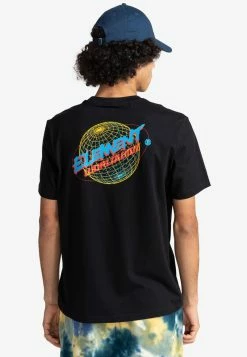 Element Homme WORLDWIDE T Shirt Imprimé Flint Black 6 Element Homme WORLDWIDE T Shirt Imprimé Flint Black -Element Soldes 94d0c619201b485e8c4646f3c81e1725
