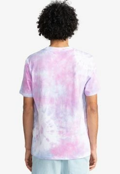 Element MANCHES COURTES T Shirt Imprimé Tie Dye Purp Homme -Element Soldes 958de0dae4d441efbcdd2f1f78eed051