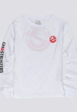 Element T Shirt à Manches Longues Optic White Femme