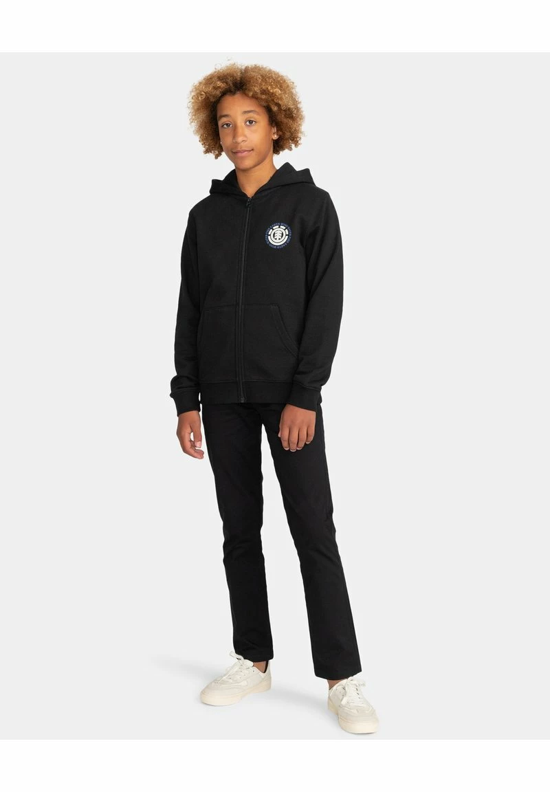Element Enfant Sweat à Capuche Zippé Flint Black 2 Element Enfant Sweat à Capuche Zippé Flint Black – Image 2