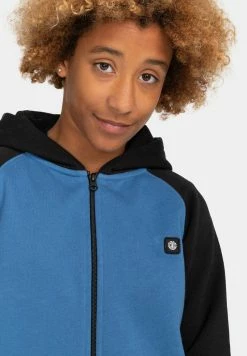 Element Sweat à Capuche Zippé Flint Black Enfant -Element Soldes 9b0f6aa23eb64fda833c3344cd025d74