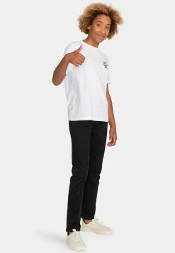 Element Enfant Manches Courtes T Shirt Imprimé Optic White