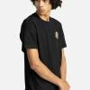Element Homme WORLDWIDE T Shirt Imprimé Flint Black