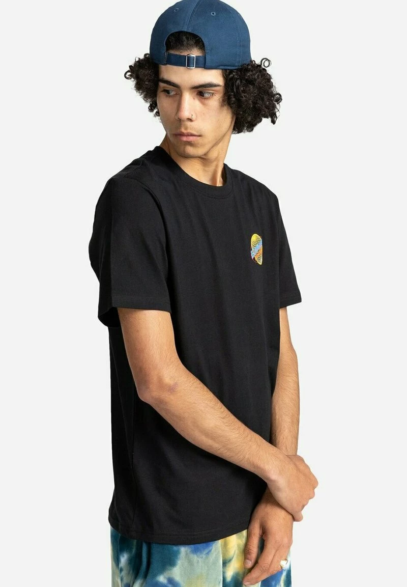 Element Homme WORLDWIDE T Shirt Imprimé Flint Black 1 Element Homme WORLDWIDE T Shirt Imprimé Flint Black