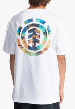 Element Enfant MAGMA ICON T Shirt Imprimé Optic White -Element Soldes 9ed28808467a4ed4b4213652ace11bd5
