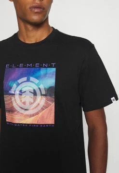 Element Homme DUSKY T Shirt Imprimé Flint Black -Element Soldes 9ef88df1b8014c9a865007957d7dea89