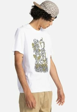 Element Homme T Shirt Imprimé Optic White -Element Soldes a157e7270d2548b3a0b81783124ad8bd