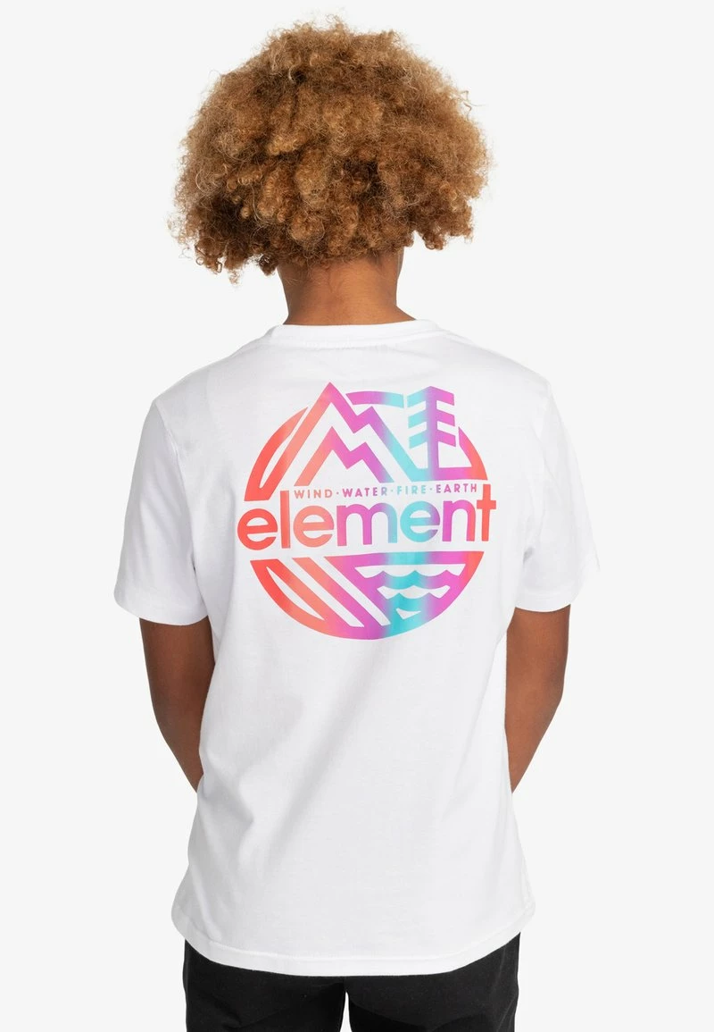 Element Enfant Manches Courtes T Shirt Imprimé Optic White 2 Element Enfant Manches Courtes T Shirt Imprimé Optic White – Image 2