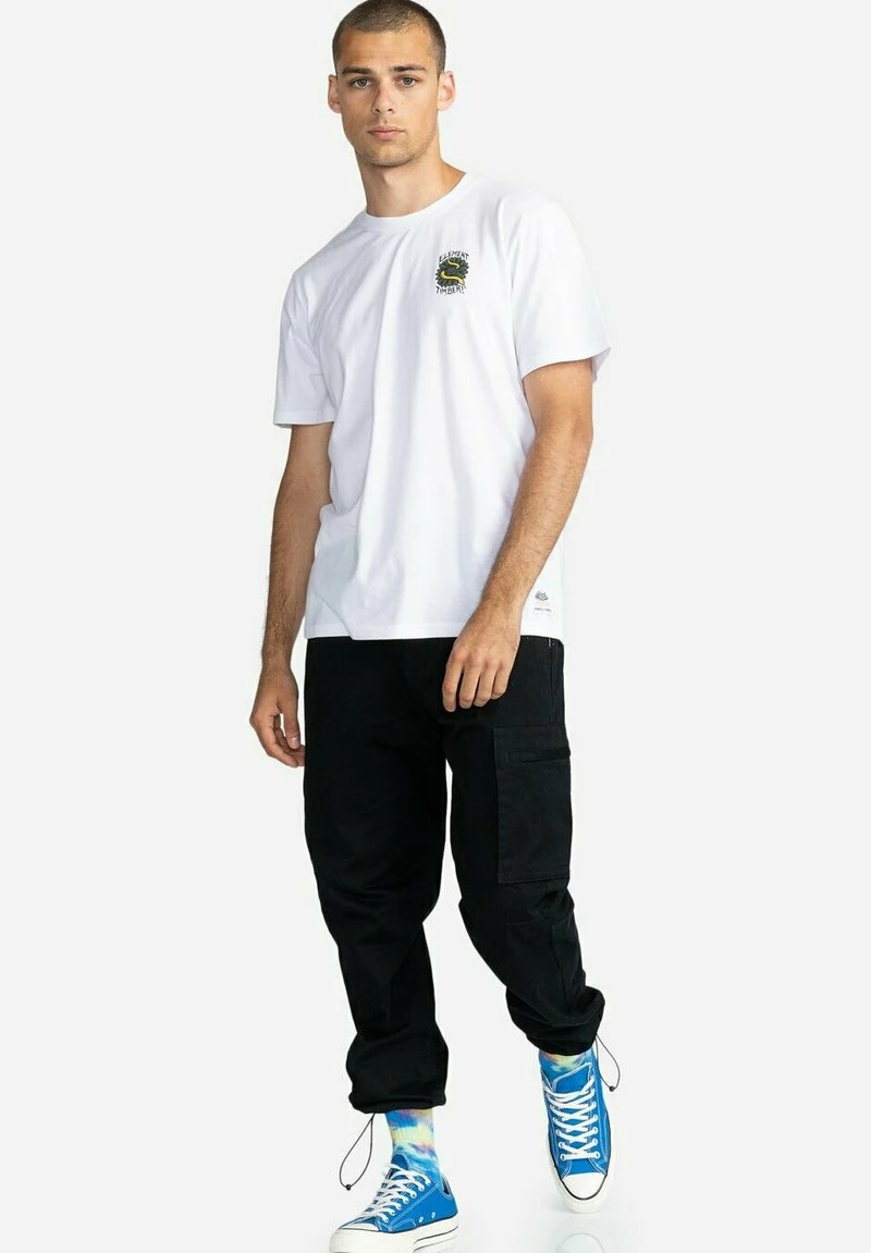 Element COVERED T Shirt Imprimé Optic White Homme 2 Element COVERED T Shirt Imprimé Optic White Homme – Image 2