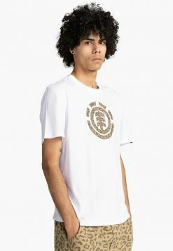 Element MANCHES COURTES HOMME T Shirt Imprimé Optic White -Element Soldes a3ca06128f74470288d29d1c38a655db