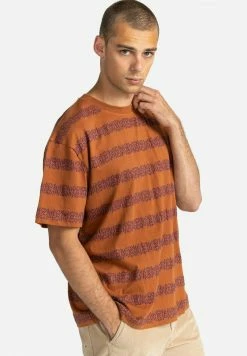 Element T Shirt Imprimé Mocha Bisque Homme -Element Soldes a6a74c309277450fa74c2b17594569aa