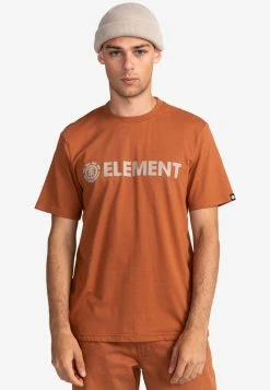 Element Homme BLAZIN T Shirt Imprimé Mocha Bisque