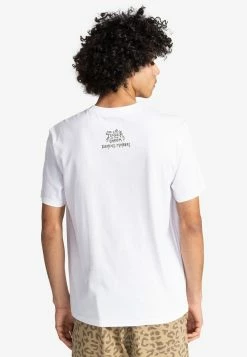 Element HAIL MANCHES COURTES T Shirt Imprimé Optic White Homme -Element Soldes a89678e0fcca426b8d28239a4adee9f3
