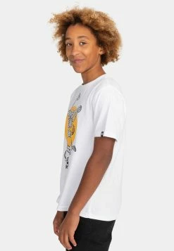 Element Enfant Manches Courtes T Shirt Imprimé Optic White -Element Soldes aa509190a1624ef3bb1f2d4aaefae2be