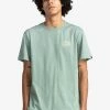 Element Homme BURKETT MANCHES COURTES T Shirt Imprimé Chinois Green