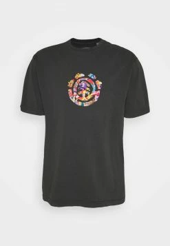 Element SHROOMS TREE T Shirt Imprimé Off Black Homme
