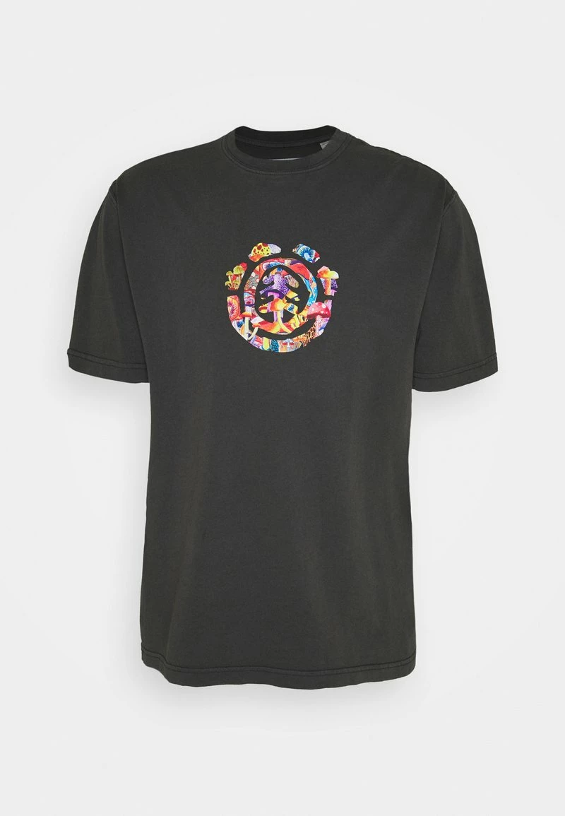 Element SHROOMS TREE T Shirt Imprimé Off Black Homme 1 Element SHROOMS TREE T Shirt Imprimé Off Black Homme