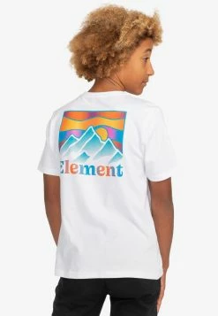 Element T Shirt Imprimé Optic White Enfant -Element Soldes aac9b3f976c2419b8a2ffc86c03bb3ab
