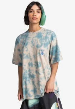 Element T Shirt Imprimé Beige Marble Homme