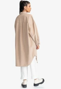 Element Femme Chemisier Oxford Tan -Element Soldes b0a1e4eb6b614b49806919d13597f795