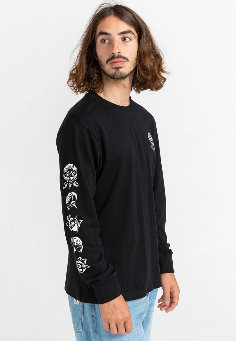 Element MANCHES LONGUES HOMME T Shirt à Manches Longues Flint Black 4 Element MANCHES LONGUES HOMME T Shirt à Manches Longues Flint Black – Image 4