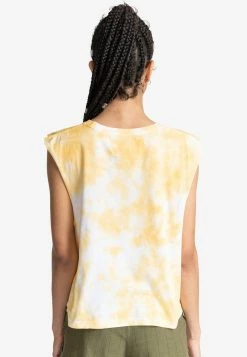 Element DÉBARDEU POUR FEMME Débardeur Cream Gold Tie -Element Soldes bc514d7202564804b01292f4f86ac5dc