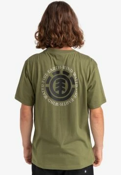 Element Homme T Shirt Imprimé Winter Moss -Element Soldes bfd1672498ed41aeaa856c464afeebfc