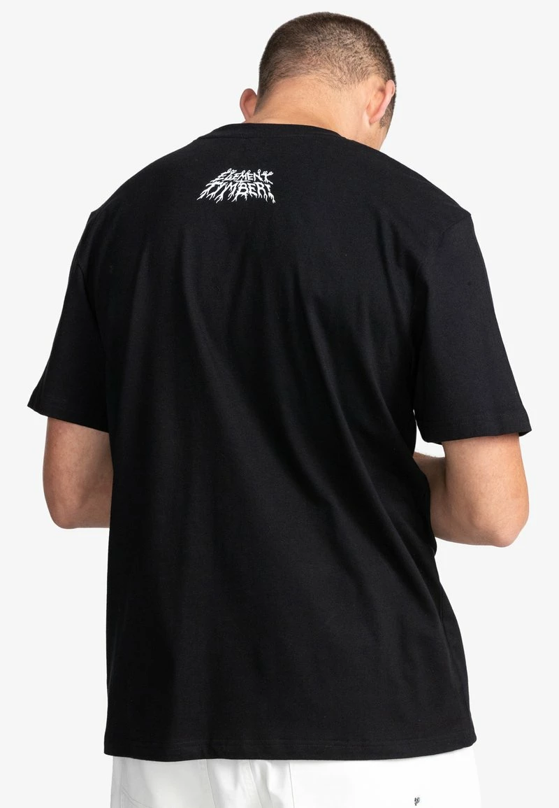 Element MANCHES COURTES HOMME T Shirt Imprimé Flint Black 3 Element MANCHES COURTES HOMME T Shirt Imprimé Flint Black – Image 3