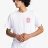 Element UBACA CSSKELP T Shirt Imprimé Optic White Homme