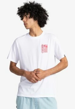 Element UBACA CSSKELP T Shirt Imprimé Optic White Homme