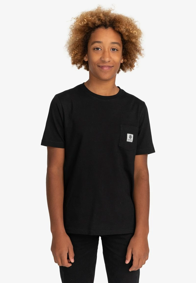 Element BASIC LABEL MANCHES COURTES T Shirt Basique Flint Black Enfant 2 Element BASIC LABEL MANCHES COURTES T Shirt Basique Flint Black Enfant – Image 2