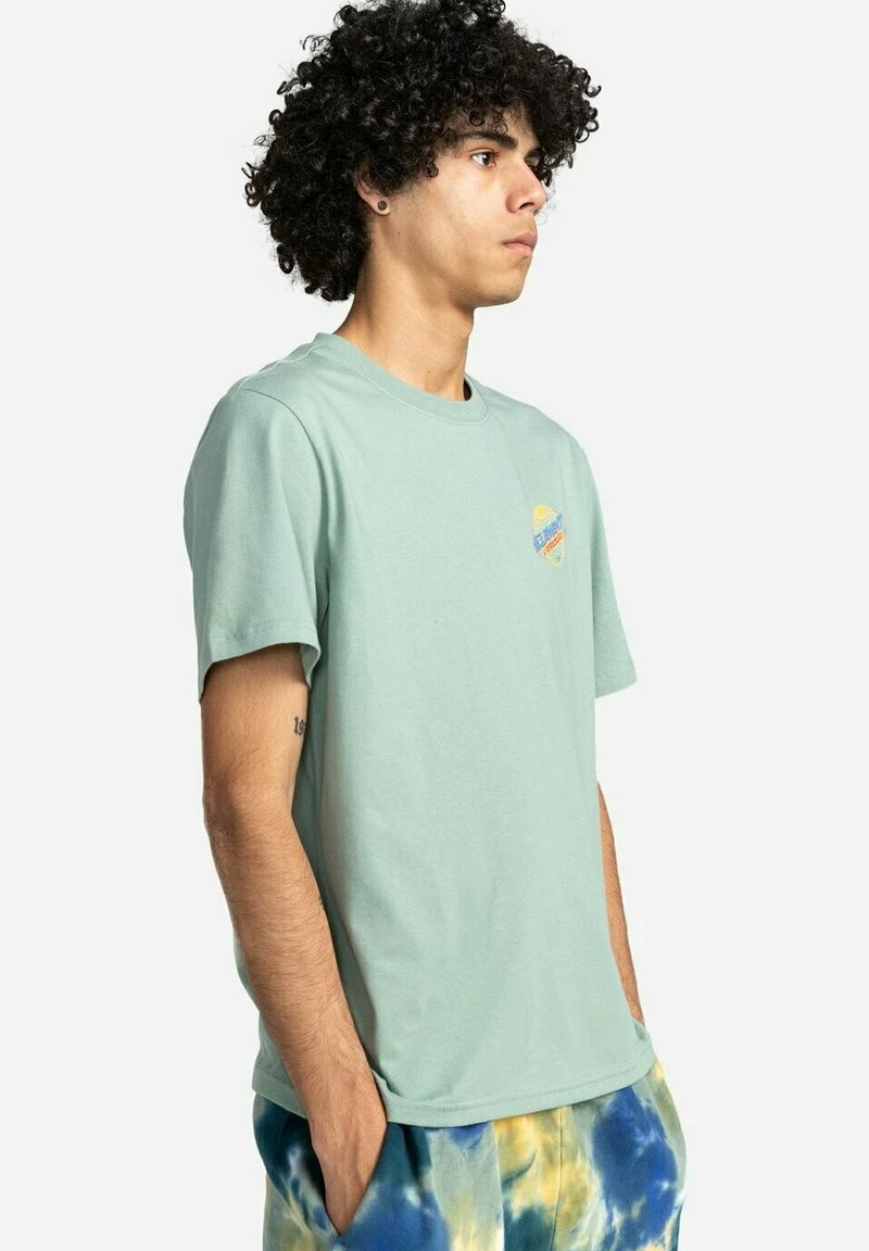 Element Homme WORLDWIDE T Shirt Imprimé Chinois Green 1 Element Homme WORLDWIDE T Shirt Imprimé Chinois Green