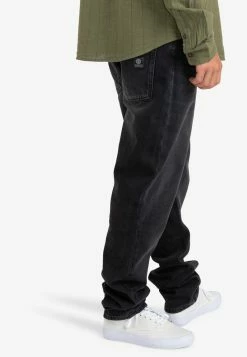 Element Jean Droit Black Homme -Element Soldes c7b300d222da41c5bf724f0e708839ff