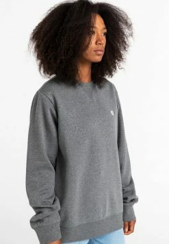 Element CORNELL CLASSIC CR Sweatshirt Mid Grey Htr Unisex -Element Soldes cacf18823c4240cc8b33d8dc98bd862c