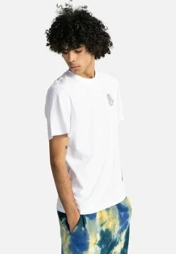 Element Homme Manches Courtes T Shirt Imprimé Optic White -Element Soldes cde758e6d06140b2b208ce5be56a1d3a