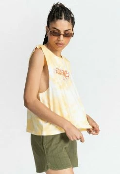 Element DÉBARDEU POUR FEMME Débardeur Cream Gold Tie -Element Soldes ce7374b6bf3c4e76a6100fb66f81d935