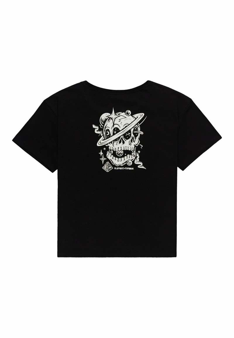 Element Femme ELLIPTICAL T Shirt Imprimé Flint Black 4 Element Femme ELLIPTICAL T Shirt Imprimé Flint Black – Image 4