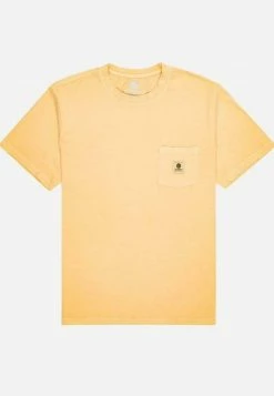 Element T Shirt Basique Cream Gold Homme -Element Soldes d0d51103e0844a1e90b2c8fc55016876