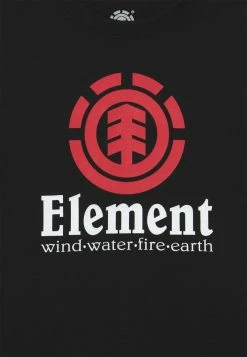 Element VERTICAL SS YOUTH T Shirt Imprimé Flint Black Enfant -Element Soldes d1e4dae65d3044a0aa358278649492f4