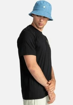 Element COVERED T Shirt Imprimé Flint Black Homme -Element Soldes d4fa9e6ee6c5406d81c767870a6740ae