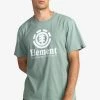 Element Homme VERTICAL T Shirt Imprimé Chinois Green