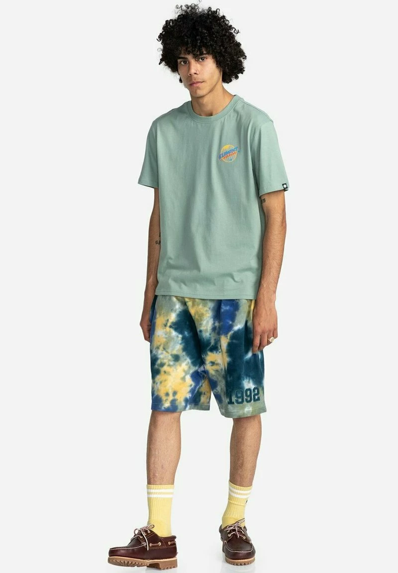 Element Homme WORLDWIDE T Shirt Imprimé Chinois Green 2 Element Homme WORLDWIDE T Shirt Imprimé Chinois Green – Image 2