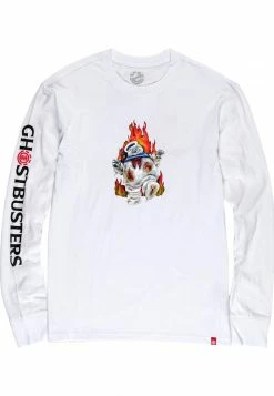 Element T Shirt à Manches Longues Optic White Homme