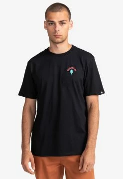 Element T Shirt Imprimé Black Homme