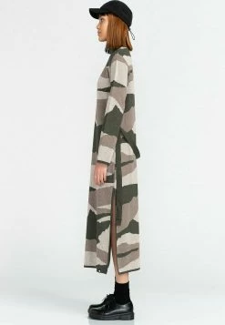 Element Femme Robe Longue Camo -Element Soldes e30ccdb6f97e43a0a07203569d59d0ae